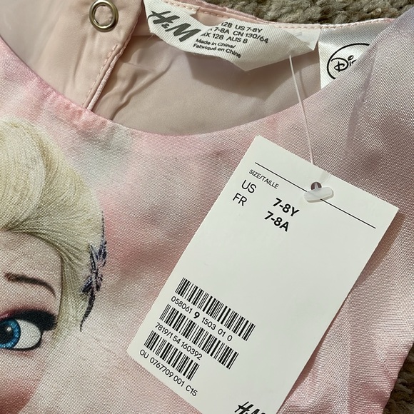 🆕 Disney Frozen Spring Elsa Party Dress Size 6/7 and 7/8 - Picture 8 of 8